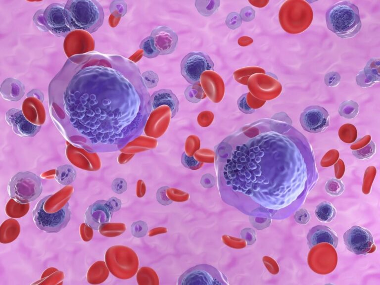 Imagen microscopica del Revumenib.